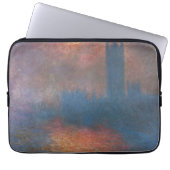 Parlamentshäuser, London von Claude Monet Laptopschutzhülle (Vorderseite)