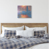Parlamentshäuser, London von Claude Monet Leinwanddruck (Insitu (Schlafzimmer))