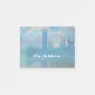 Parlamentshäuser, London von Claude Monet Post-it Klebezettel