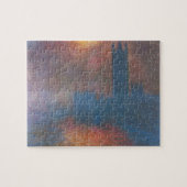 Parlamentshäuser, London von Claude Monet Puzzle (Horizontal)