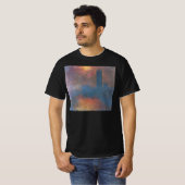 Parlamentshäuser, London von Claude Monet T-Shirt (Vorne ganz)