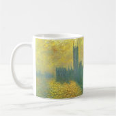 Parlamentshäuser, Stormy Sky von Claude Monet Kaffeetasse (Links)