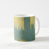 Parlamentshäuser, Stormy Sky von Claude Monet Kaffeetasse (VorderseiteRechts)