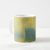 Parlamentshäuser, Stormy Sky von Claude Monet Kaffeetasse (Vorderseite Links)