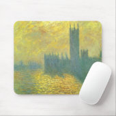 Parlamentshäuser, Stormy Sky von Claude Monet Mousepad (Mit Mouse)
