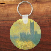 Parlamentshäuser, Stormy Sky von Claude Monet Schlüsselanhänger (Vorderseite)