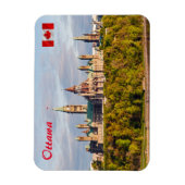 Parlamentshügel in Ottawa Magnet (Vertikal)