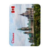 Parlamentshügel in Ottawa Magnet (Vertikal)