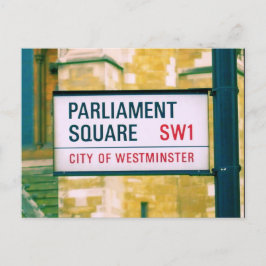 Parlamentsplatz - Westminster - London - Postkarte