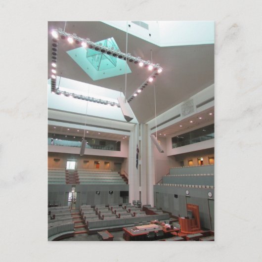 Parlamentspräsident Postkarte (Vorderseite)