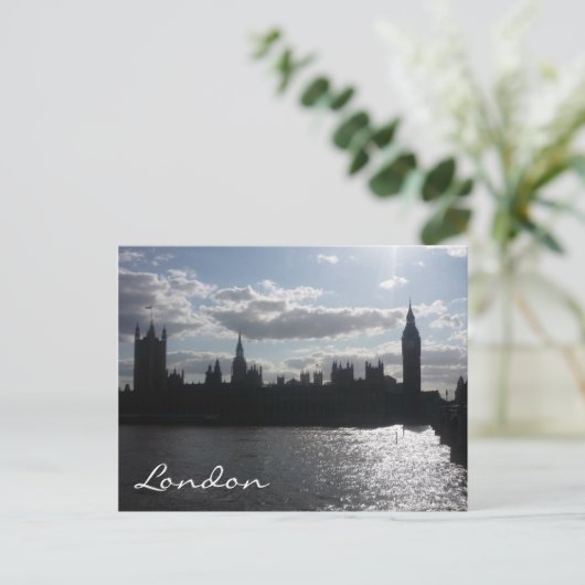 Parlamentssonne Postkarte (Stehend Vorderseite)