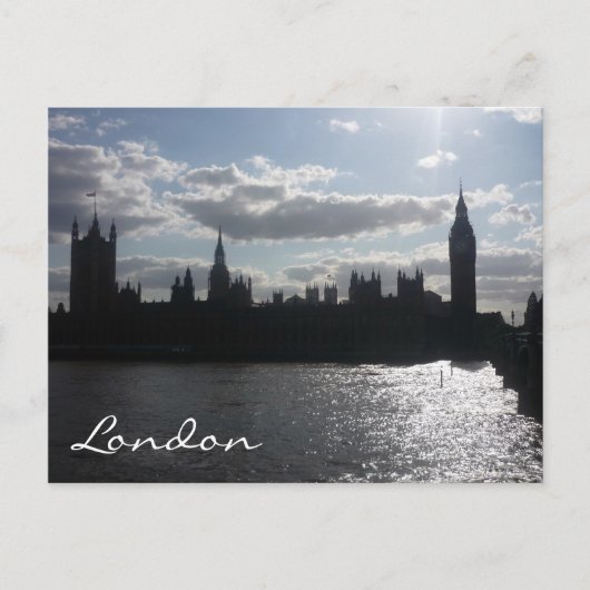 Parlamentssonne Postkarte (Vorderseite)