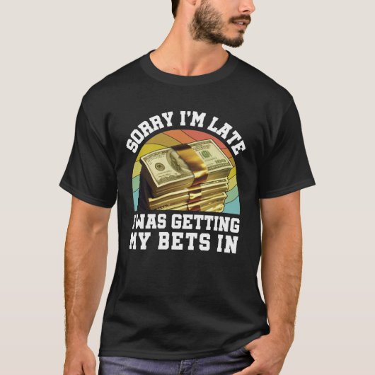 Parlay Betting Sports Gambling Odds DFS Over Under T-Shirt (Vorderseite)