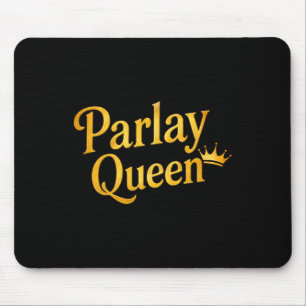 Parlay-Königin Sportwetten Lustiger Zocker Glückss Mousepad