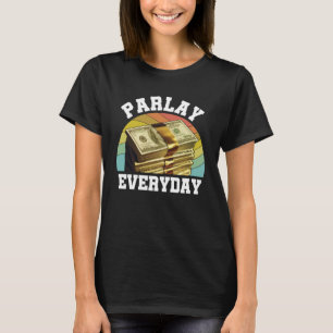 Parlay-Wetten-Sportspiele bieten DFS unter T-Shirt