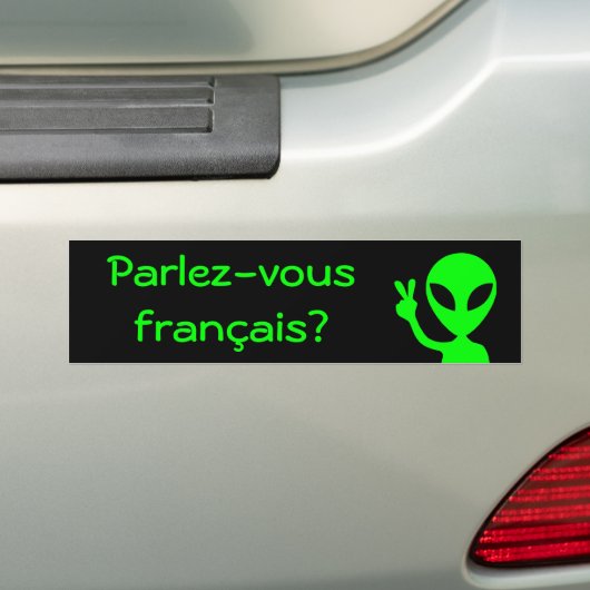 Parlez-vous francais? Autoaufkleber (Auf Auto)