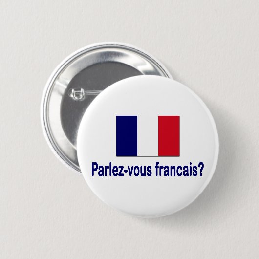 Parlez-vous francais? button (Vorne & Hinten)