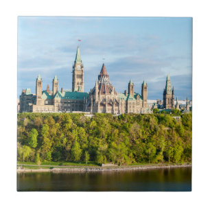 Parliament Hill in Ottawa Fliese