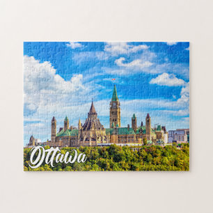Parliament Hill, Ottawa, Ontario, Kanada Puzzle
