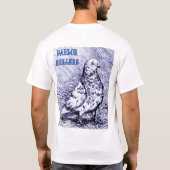 Parlor Roller Pigeon T-Shirt (Rückseite)