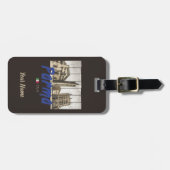 Parma Emilia-Romagna Italien Vintag Souvenir Gepäckanhänger (Vorderseite horizontal)