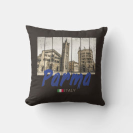 Parma Emilia-Romagna Italien Vintag Souvenir Kissen