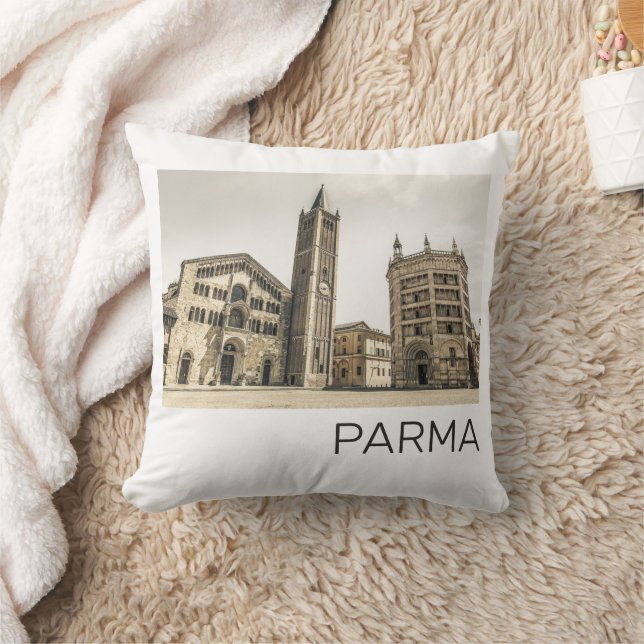 Parma Emilia Romagna Piazza Del Duomo Italien Kissen (Decke)