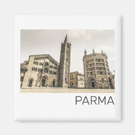 Parma Emilia Romagna Piazza Del Duomo Italien Magnet