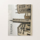 Parma Emilia Romagna Platz des Domes Italien Puzzle (Vertikal)