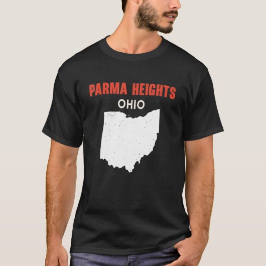 PARMA HEIGHTS Ohio USA State America Travel Ohioan T-Shirt (Vorderseite)