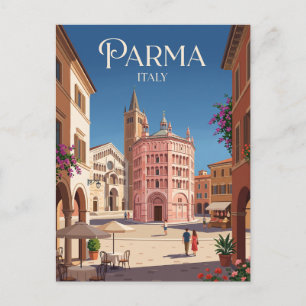 Parma Italien Postkarte