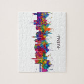 Parma Italien Skyline Puzzle (Vertikal)