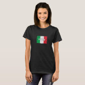 Parma Italien Stadt mit italienischer Flagge T-Shirt (Vorne ganz)