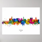 Parma Italy Skyline Poster (Vorne)
