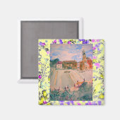 parma italy Tropfen Magnet (Vorderseite/Rückseite)