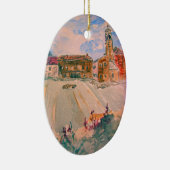 Parma-Kursivkunst Keramik Ornament (Rechts)