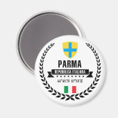 Parma Magnet (Vorderseite/Rückseite)