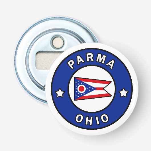 Parma Ohio Flaschenöffner (Vorderseite)