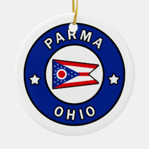 Parma Ohio Keramik Ornament