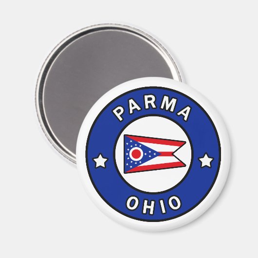 Parma Ohio Magnet (Vorderseite/Rückseite)