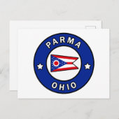 Parma Ohio Postkarte (Vorne/Hinten)