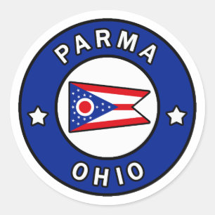 Parma Ohio Runder Aufkleber