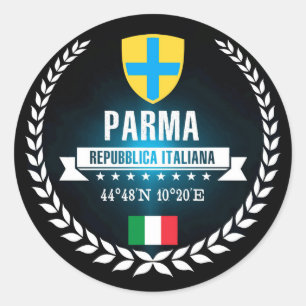 Parma Runder Aufkleber