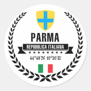 Parma Runder Aufkleber