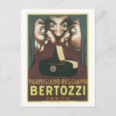 Parmagiana Reggiano Bertozzi Parma Ad Postkarte (Vorderseite)