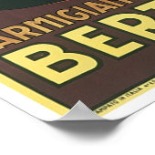 Parmagiana Reggiano Bertozzi Parma AG Poster (Ecke)