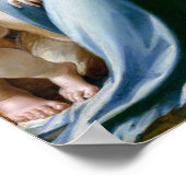 Parmigianino Jungfrau und Kind mit St. John Poster (Ecke)