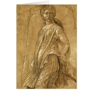 Parnass, tanzende Muse von Andrea Mantegna