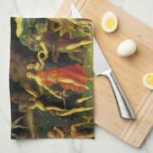 Parnassus, Mars und Venus von Andrea Mantegna Geschirrtuch (Viertel Falte)