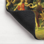 Parnassus, Mars und Venus von Andrea Mantegna Mousepad (Ecke)